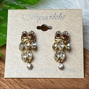 NWT Cute Owl Stud Earrings